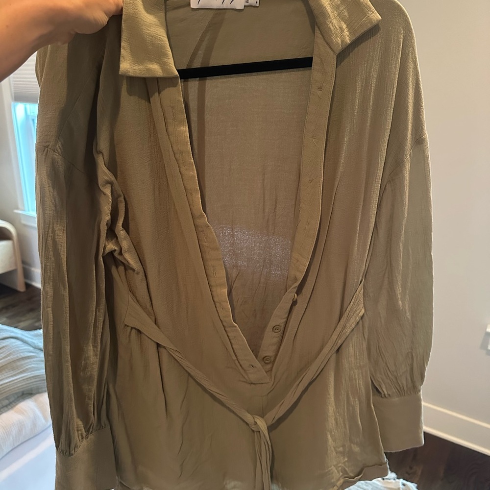 Petal & Pup Olive Jumpsuit